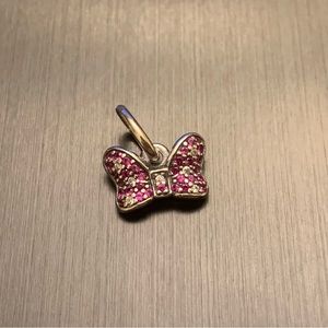 Authentic Pandora Disney Minnie Mouse Bow Dangle Charm